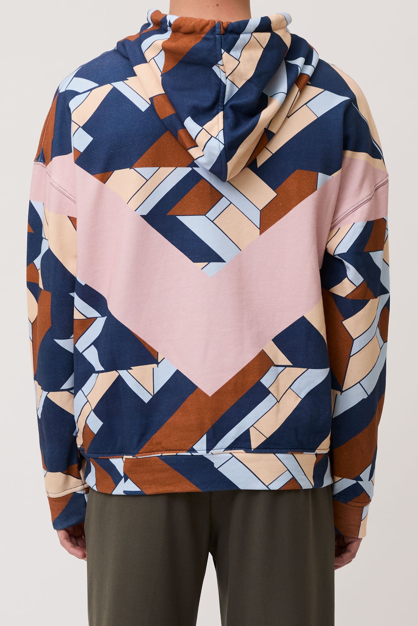 Scadi Geometric Front Logo Hoodie