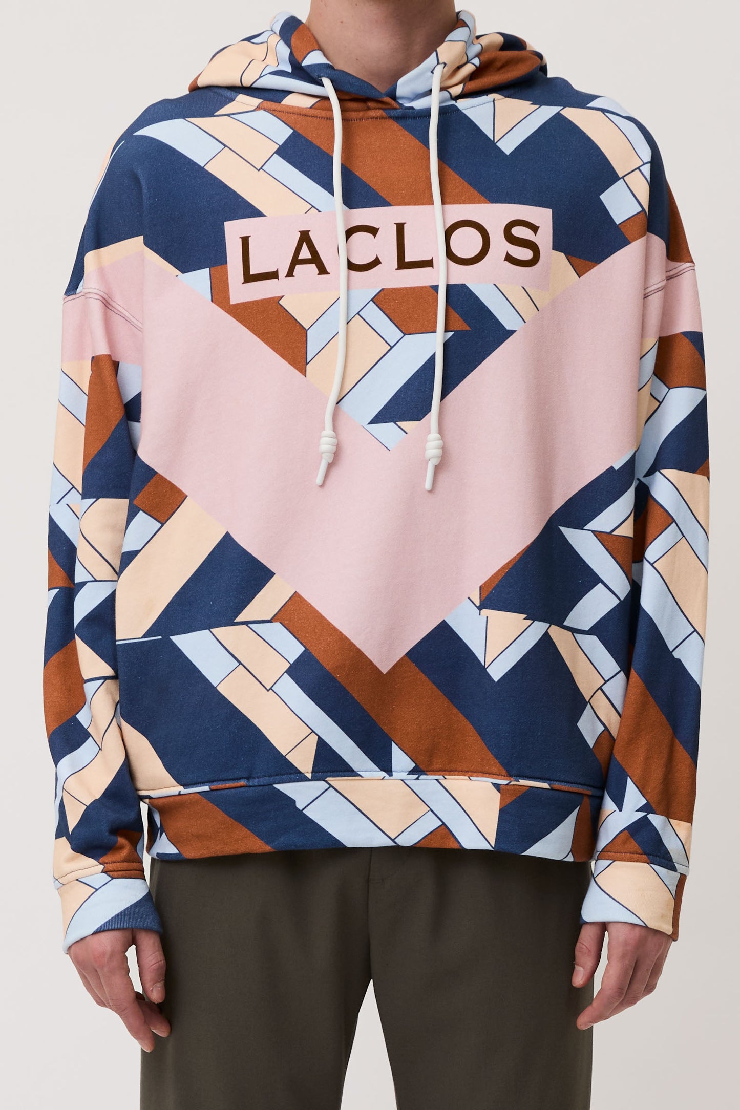 Scadi Geometric Front Logo Hoodie