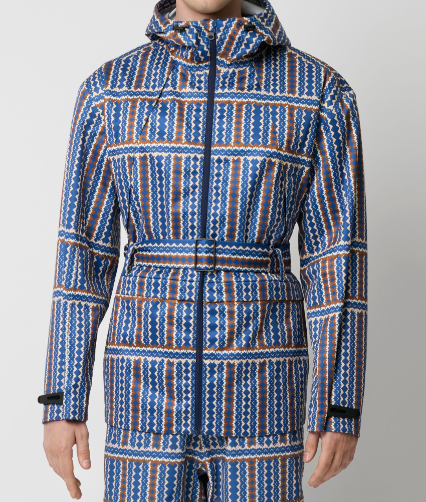 Laclos Paris, Menswear, pattern, art-deco, fashion, paris, fashion week, casualwear, streetwear, pants, jacket