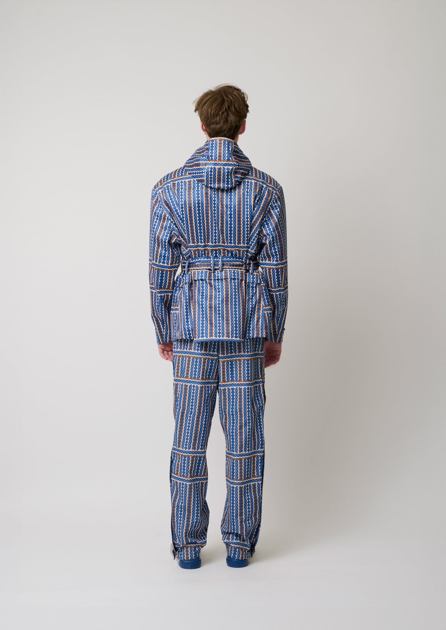 Laclos Paris, Menswear, pattern, art-deco, fashion, paris, fashion week, casualwear, streetwear, pants, jacket