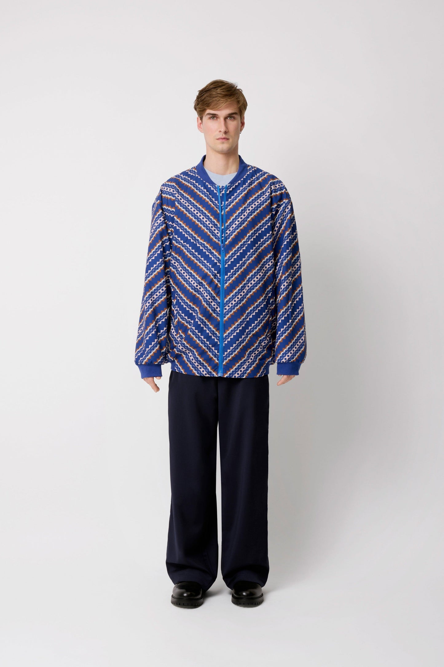 Laclos Paris, Menswear, pattern, art-deco, fashion, paris, fashion week, casualwear, streetwear, pants, jacket