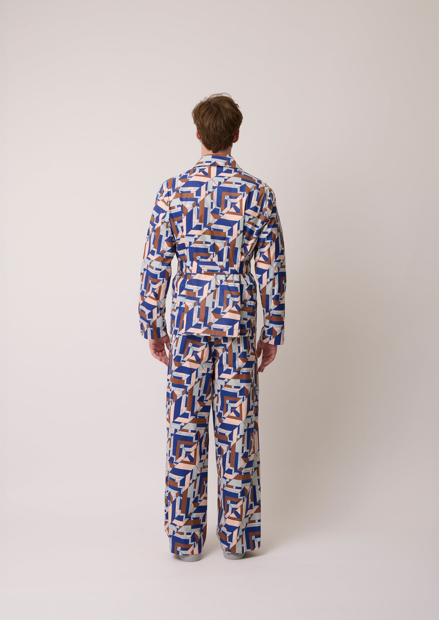 Laclos Paris, Menswear, pattern, art-deco, fashion, paris, fashion week, casualwear, streetwear, pants, jacket