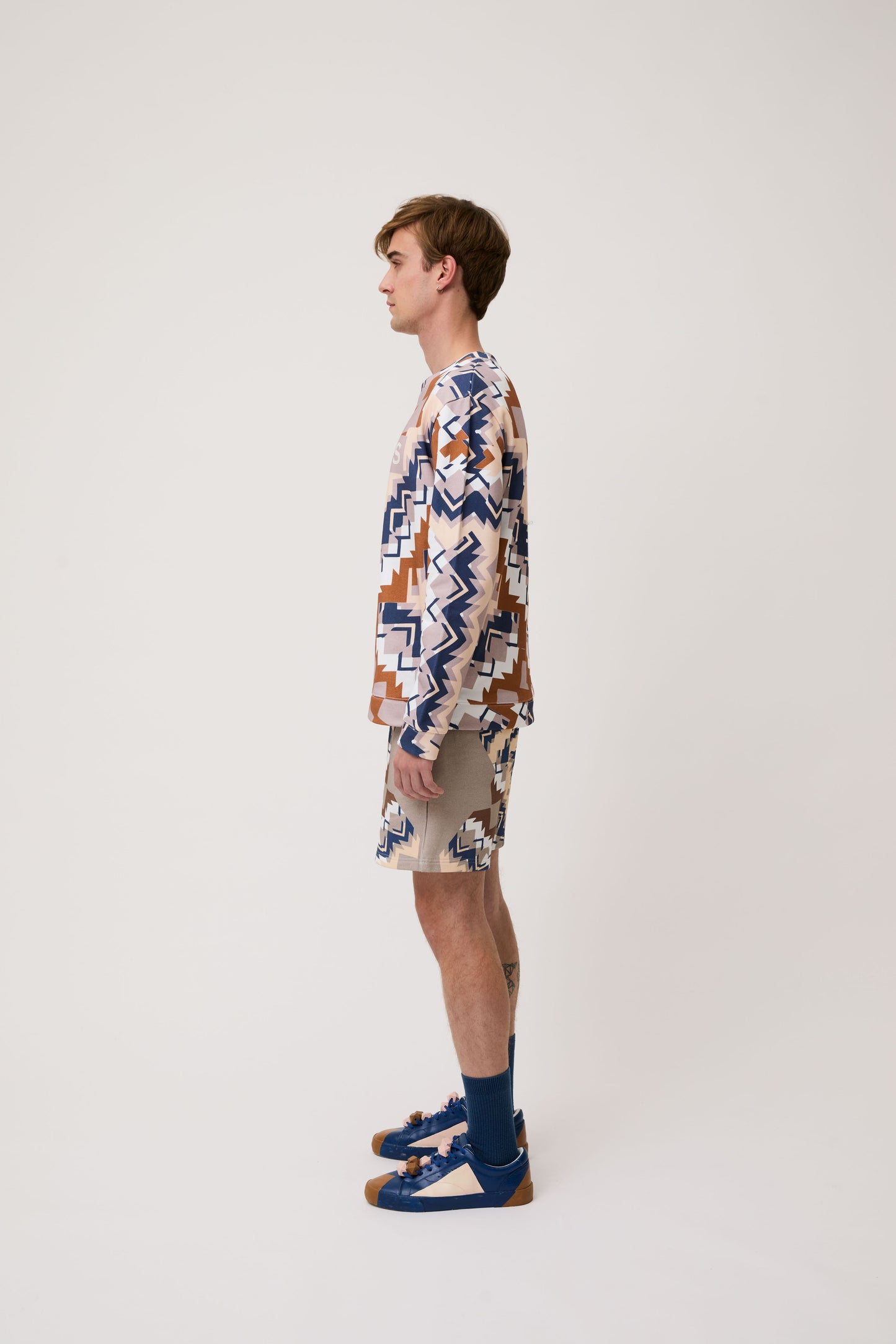Scadi Elements Elaborate Front Logo Sweatshirt
