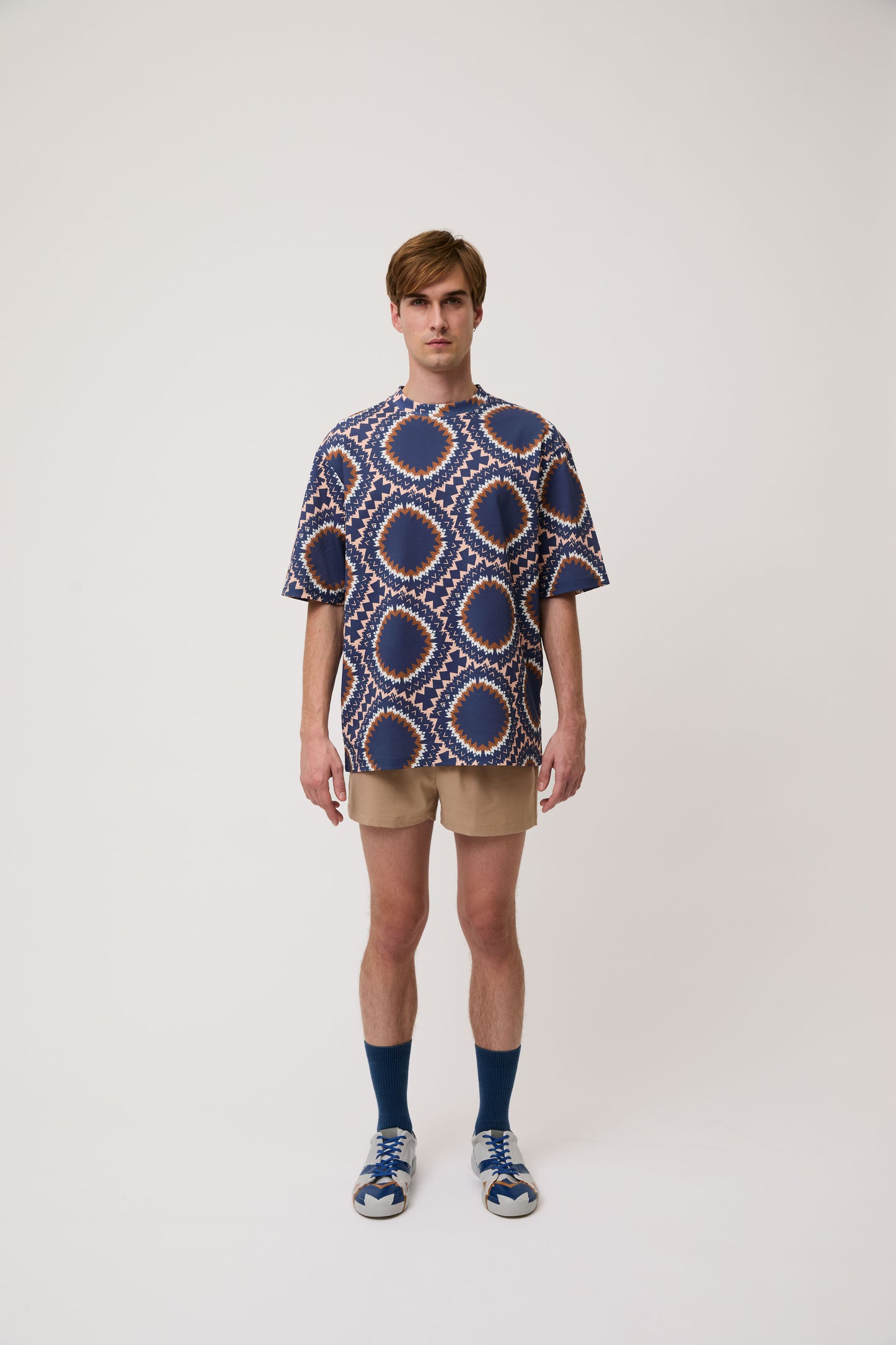 Retro Scadi Ethnic Short Sleeve T-shirt