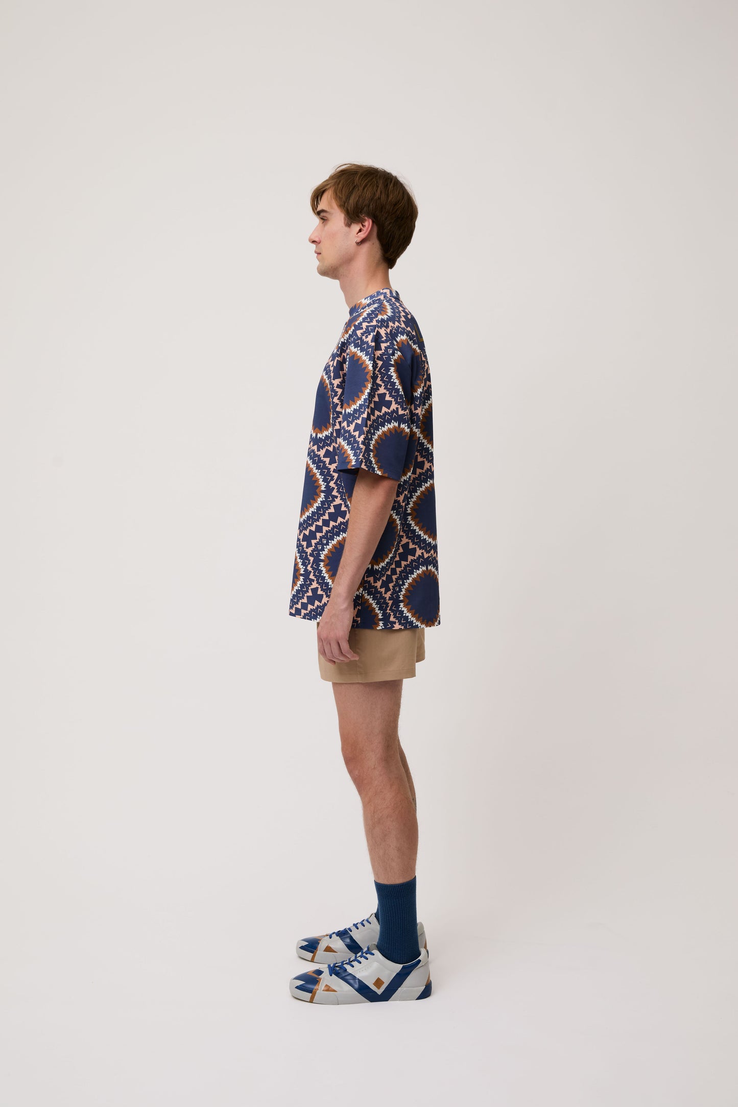 Retro Scadi Ethnic Short Sleeve T-shirt
